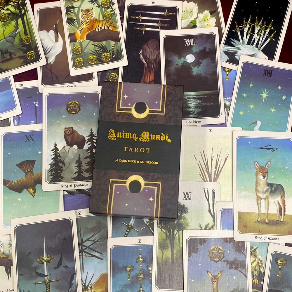 Like new Anima Mundi tarot deck